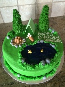Hobby birthday cake!